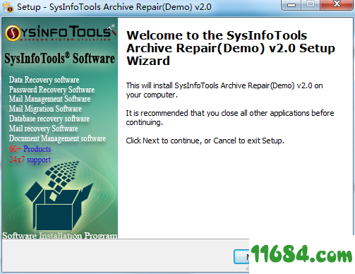 SysInfoTools Archive Repair下载-文件修复工具SysInfoTools Archive Repair v2.0 最新版下载