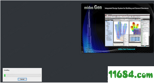 midas Gen破解版下载-建筑结构设计软件midas Gen 2019 v2.1 中文版 百度云下载