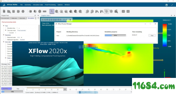 DS Simulia XFlow破解版下载-DS Simulia XFlow 2020x 中文授权激活版下载