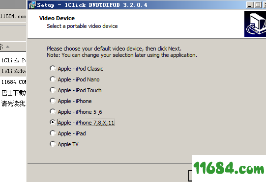 1CLICK DVDTOIPOD破解版下载-dvd转ipod工具1CLICK DVDTOIPOD v3.2.0.4 汉化版下载