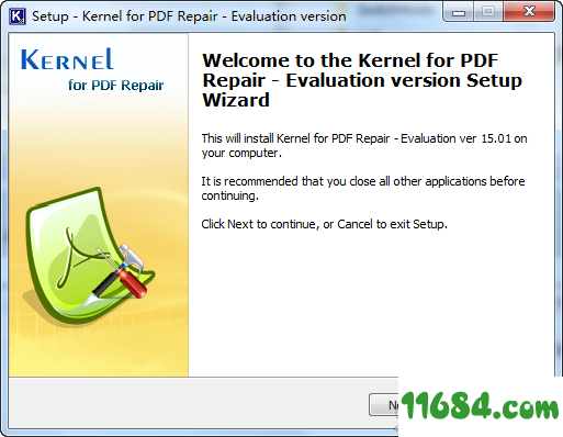 Kernel for PDF Repair破解版下载-PDF修复工具Kernel for PDF Repair v15.01 绿色版下载