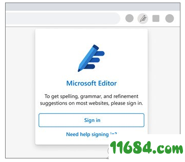 Microsoft Editor插件下载-Microsoft Editor Chrome插件 v1.99.0 最新版下载