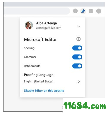 Microsoft Editor插件下载-Microsoft Editor Chrome插件 v1.99.0 最新版下载