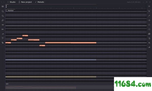 Helio破解版下载-音乐制作软件Helio v2.5.0 最新免费版下载