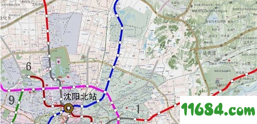 沈阳地铁规划图2020 终极版高清图