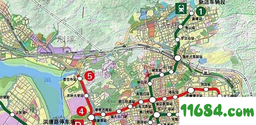 福州地铁规划图高清版下载-福州地铁规划图2020高清版下载