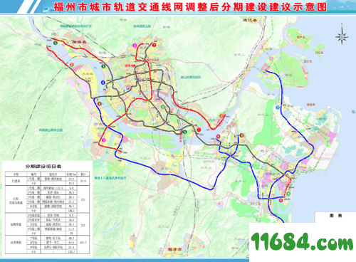 福州地铁规划图高清版下载-福州地铁规划图2020高清版下载