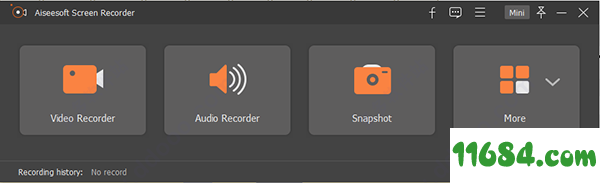 Aiseesoft Screen Recorder破解版下载-屏幕录像软件Aiseesoft Screen Recorder v2.2.16 中文绿色版下载