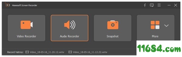 Aiseesoft Screen Recorder破解版下载-屏幕录像软件Aiseesoft Screen Recorder v2.2.16 中文绿色版下载