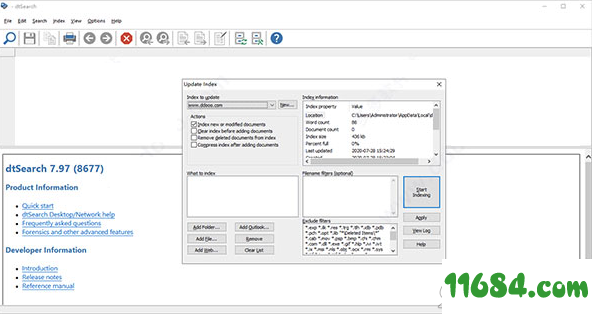 DtSearch Engine破解版下载-文件检索工具DtSearch Engine v7.97.8677 中文绿色版下载