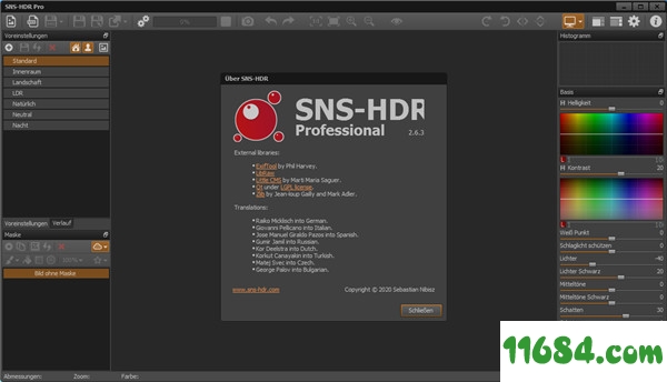 SNS-HDR Pro破解版下载-HDR技术图像处理SNS-HDR Pro v2.6.3 破解版下载