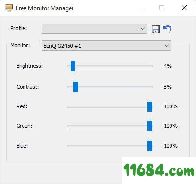 Free Monitor Manager破解版下载-显示器调节软件Free Monitor Manager v3.3.85.297 免费版下载