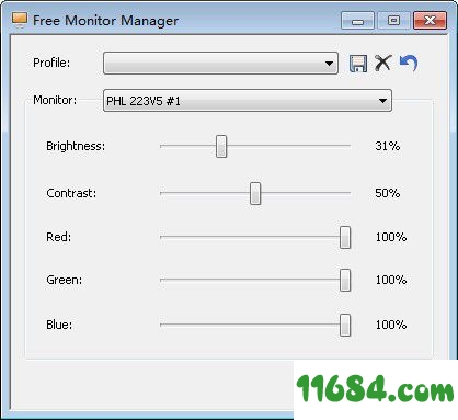 Free Monitor Manager破解版下载-显示器调节软件Free Monitor Manager v3.3.85.297 免费版下载