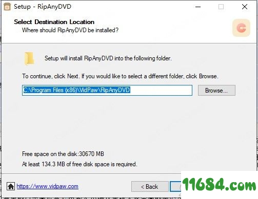 Vidpaw RipAnyDVD破解版下载-视频格式转换工具Vidpaw RipAnyDVD v1.0.12 中文版下载