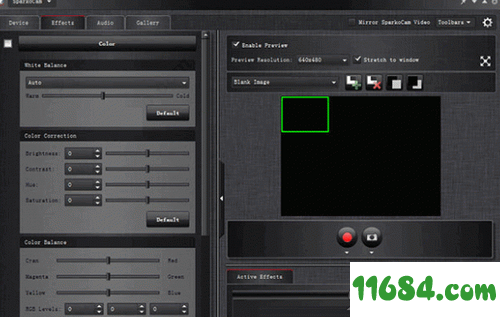 SparkoCam绿色版下载-摄像头特效软件SparkoCam v2.7.2 中文绿色版下载