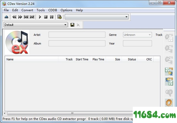 CDex官方版下载-CD音频抓取工具CDex v2.24.0.2020 官方版下载