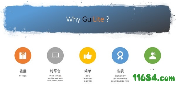 GuiLite免费版下载-超轻量UI框架GuiLite v3.4 免费版下载