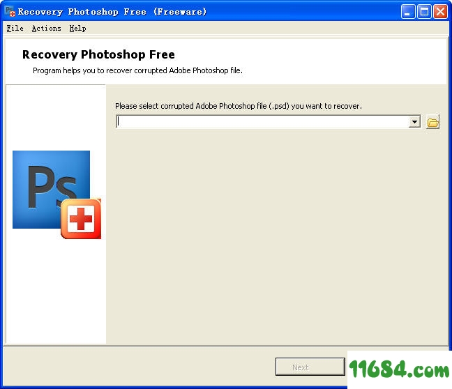 Recovery for Photoshop下载-PSD文件修复工具Recovery for Photoshop v1.1 最新免费版下载