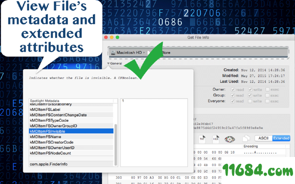 Get File Info下载-文件管理软件Get File Info for Mac v1.4 最新版下载