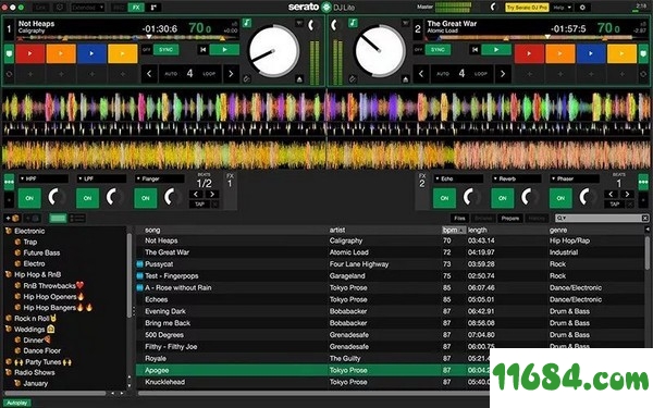 Serato DJ Lite破解版下载-多功能DJ音乐制作工具Serato DJ Lite v1.4.0.1999 最新免费版下载