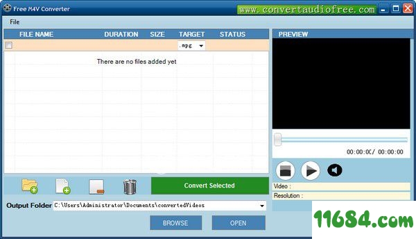 Free M4V Converter下载-M4V格式转换器Free M4V Converter v2.0 最新免费版下载