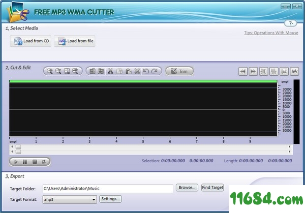 Free MP3 WMA Cutter下载-MP3/WMA剪切软件Free MP3 WMA Cutter v8.8.0 免费版下载