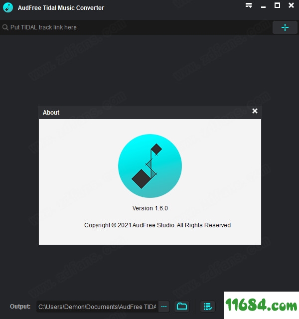 AudFree Tidal Music Converter破解版下载-潮汐音乐转换软件AudFree Tidal Music Converter v1.6.0 破解版下载